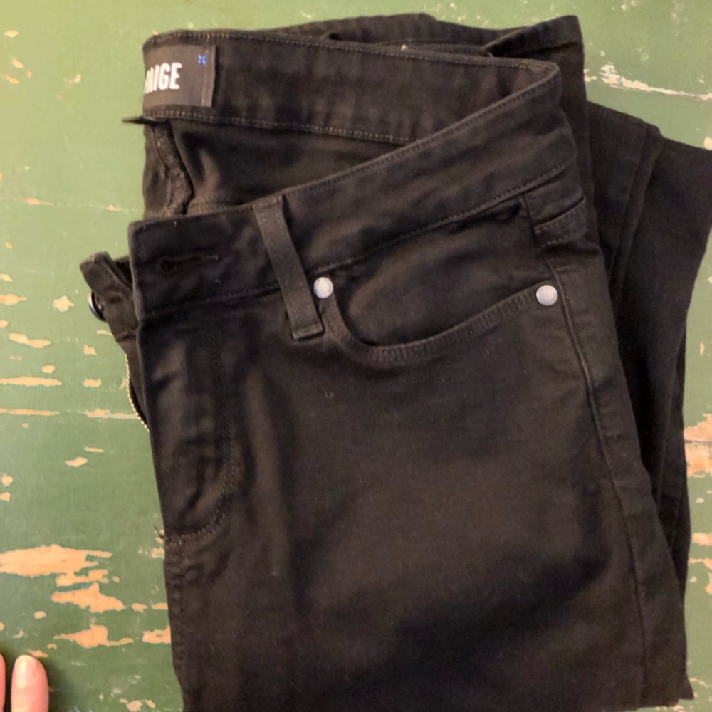 PAIGE Ultra leggy skinny Jean black size 29